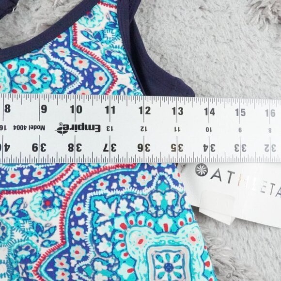 Athleta Swim Tank Tankini Top Womens 34B/C Beach Swim Wear - Picture 3 of 7